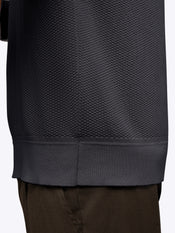 Palisade Textured Knit Crew Sweater | Steel Classic-Fit