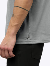 Overtime Oversized Tee | Charcoal Relaxed-Fit