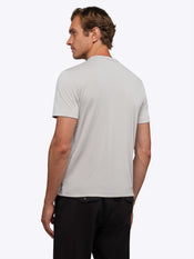 SoHo Ribbed Crewneck Tee | Vapor