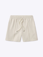 Uptown Pique Pintuck Shorts | Wheat Classic-Fit