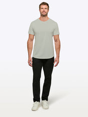 AO Curve-Hem Tee | Morning Dove Signature-Fit PYCA Pro®