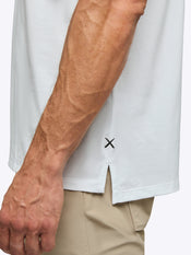 AO Split-Hem Tee | White Signature-fit PYCA Pro®