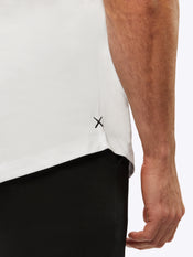 AO Curve-Hem Tee 3-Pack | White Signature-Fit PYCA Pro®