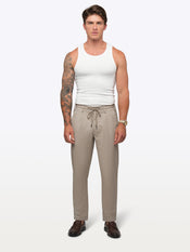 Essential Fitted Rib Tank 6 Pack | White Form-Fitting