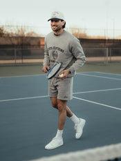 Sport Club Pullover | Heather Grey Classic-Fit