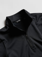 Crossover Fleece Q-Zip | Black Signature-Fit