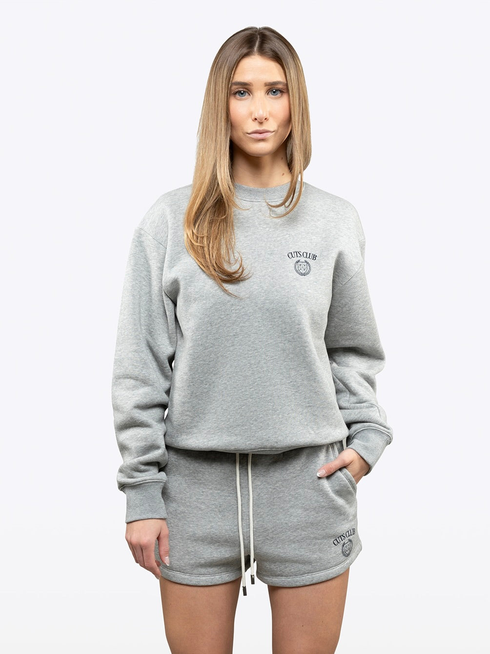 Sport Club Pullover | Heather Grey Classic-Fit