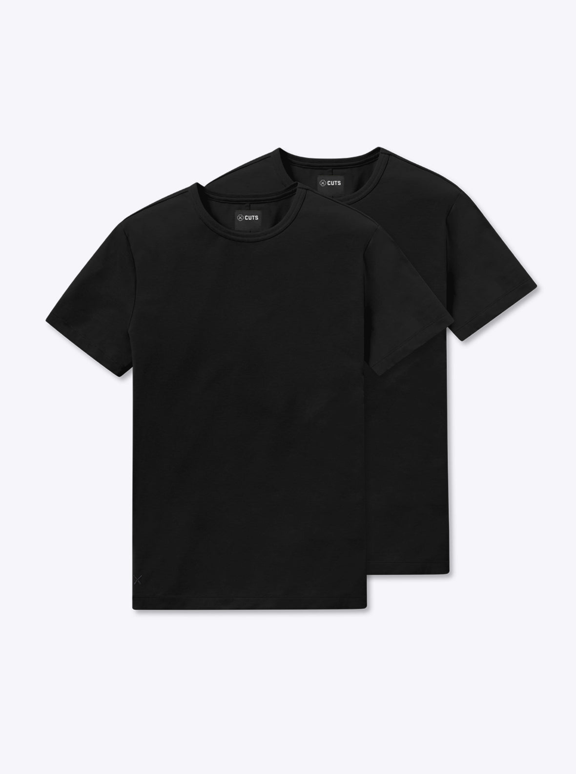 AO Forever Tee 2-Pack | Black Signature-Fit PYCA Pro®