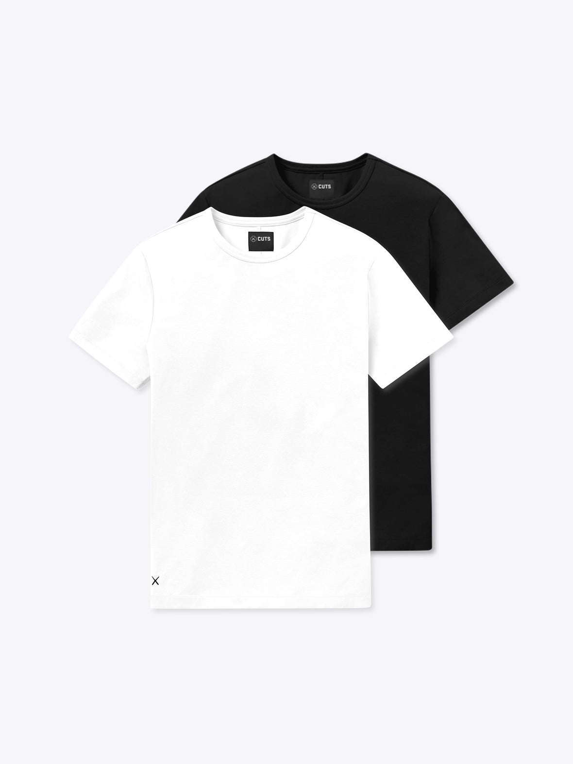 AO Forever Tee 2-Pack | Black & White Signature-Fit PYCA Pro®