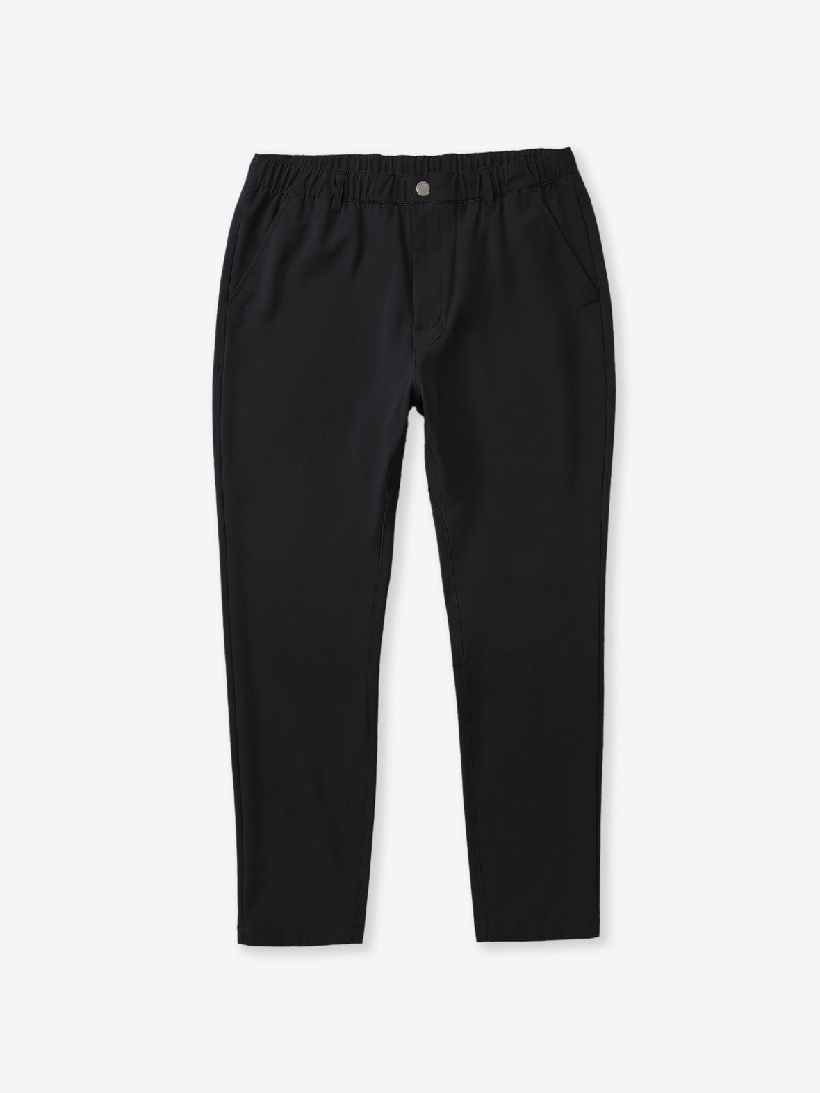 AO Jogger Pant 2.0 | Black Straight-Leg Versaknit®