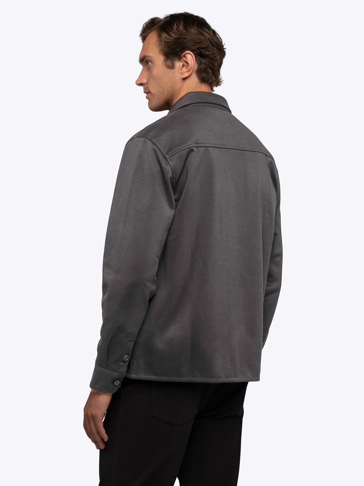 District Heavyweight Overshirt | Asphalt Classic-Fit