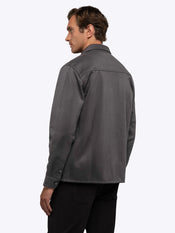 District Heavyweight Overshirt | Asphalt Classic-Fit