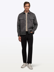 District Heavyweight Overshirt | Asphalt Classic-Fit