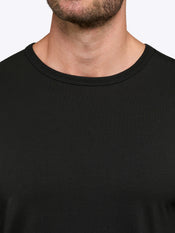 AO Forever Long Sleeve Tee | Black Classic-Fit PYCA Pro®