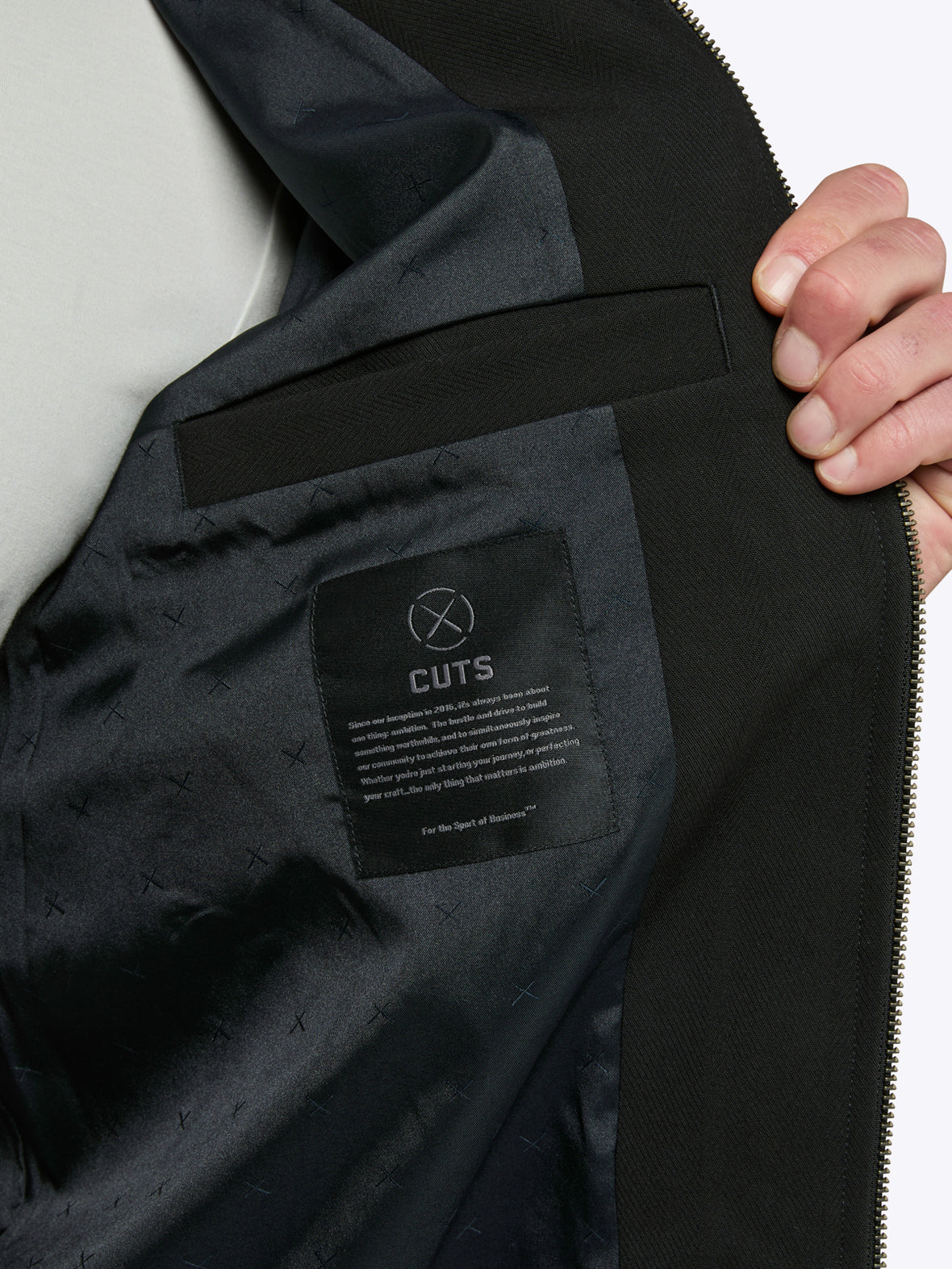 Buckingham Bomber | Black Signature-Fit