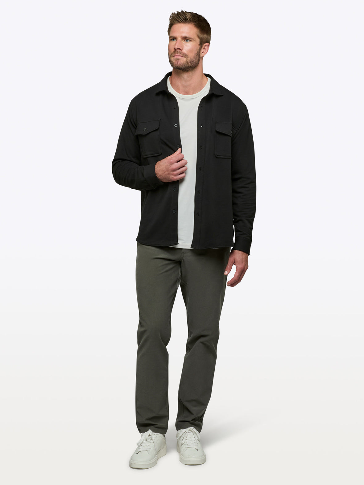 Hyperloop Overshirt | Black Signature-Fit