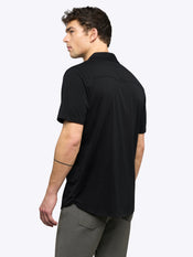 AO Button Up | Black Signature-Fit PYCA Pro®