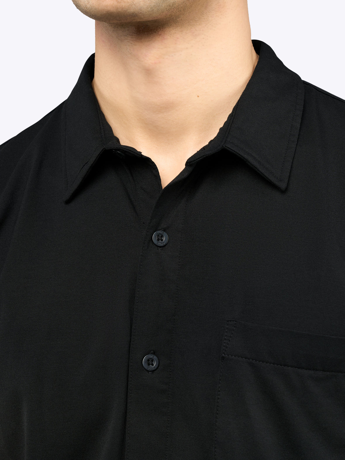 AO Button Up | Black Signature-Fit PYCA Pro®