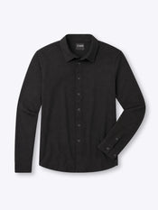 AO Long Sleeve Button Up | Black Signature-Fit PYCA Pro®