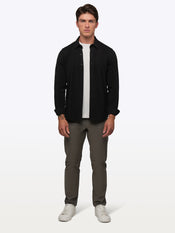 AO Long Sleeve Button Up | Black Signature-Fit PYCA Pro®