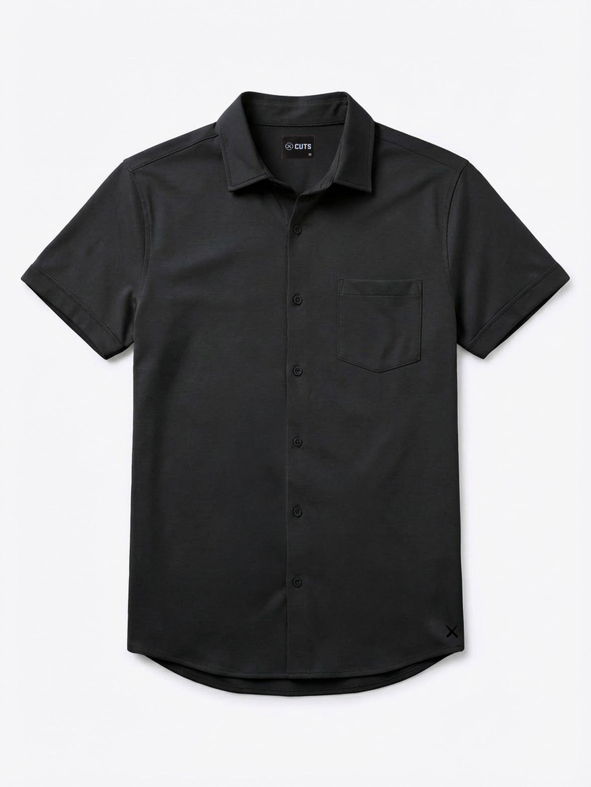 AO Button Up | Black Signature-Fit PYCA Pro®