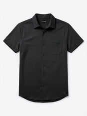 AO Button Up | Black Signature-Fit PYCA Pro®