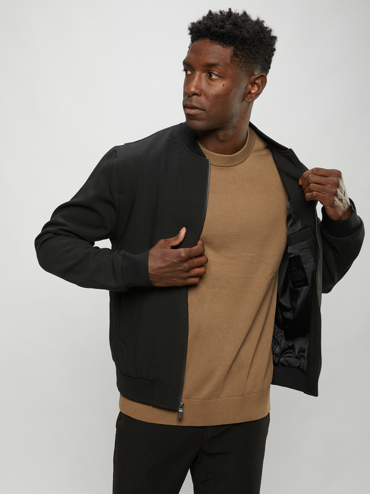 Buckingham Bomber | Black Signature-Fit