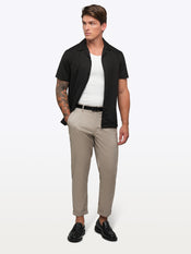 Capri Camp Collar | Black Signature-Fit