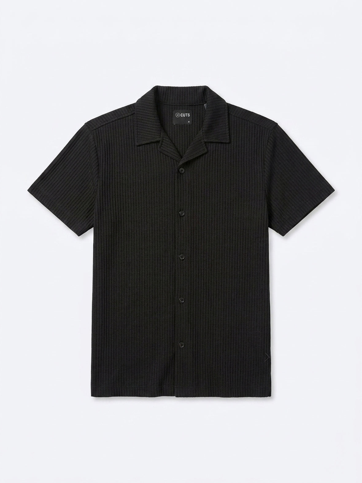 Capri Camp Collar | Black Signature-Fit