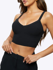 Coreflex™ Triangle Tank | Black Form-Fitting