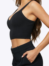 Coreflex™ Triangle Tank | Black Form-Fitting