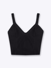 Coreflex™ Triangle Tank | Black Form-Fitting