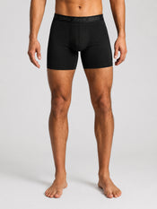 Organic Cotton Boxer Brief 6-Pack | Black
