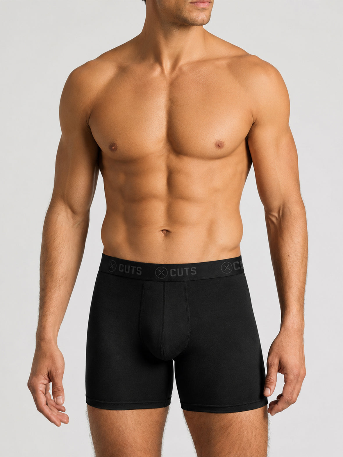 Organic Cotton Boxer Brief 3-Pack | Black