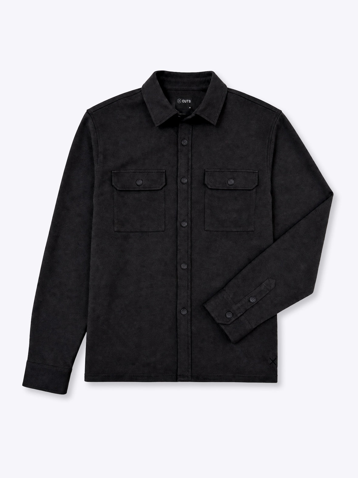 District Heavyweight Overshirt | Black Classic-Fit