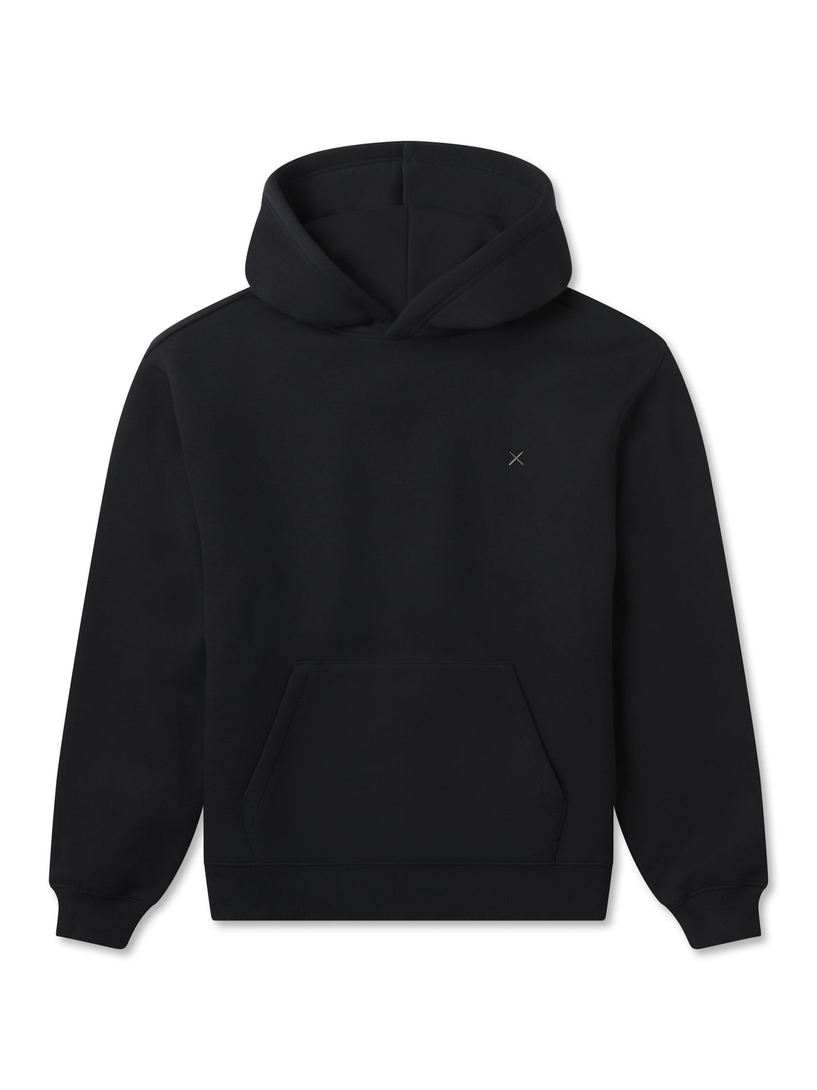 Divine Fleece Oversized Hoodie | Black