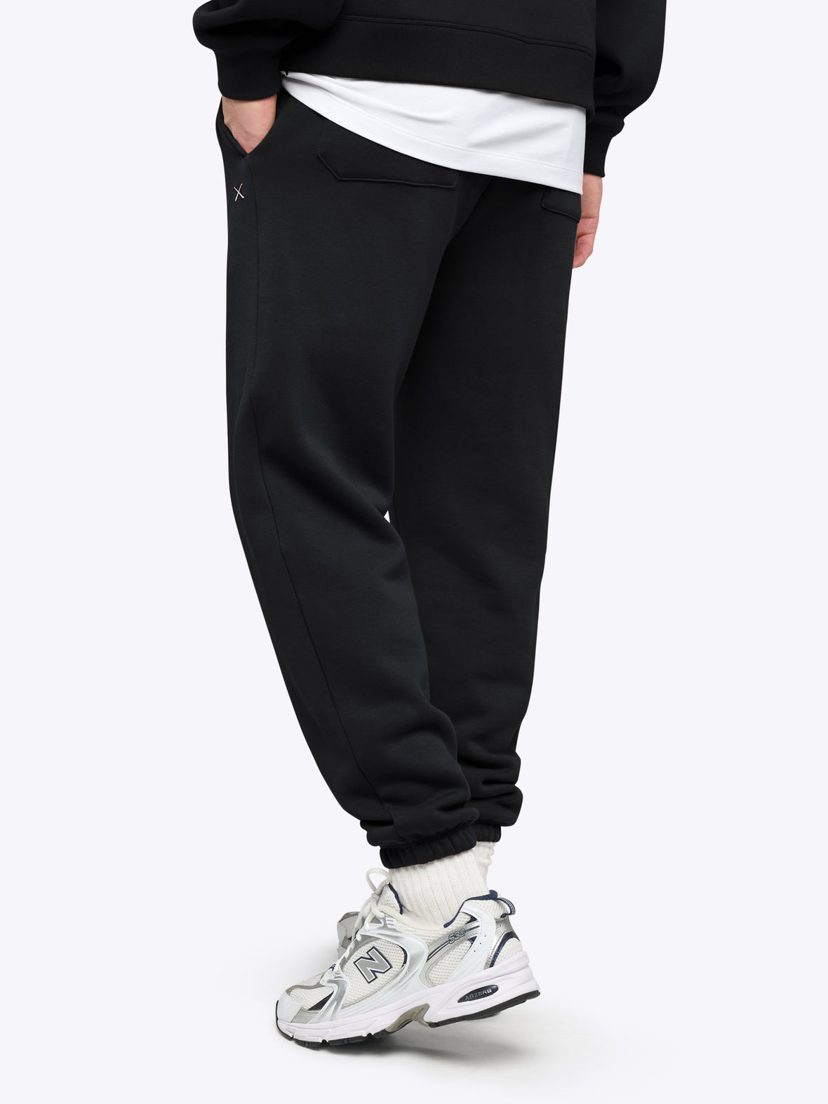 Divine Fleece Sweatpant | Black Classic-fit