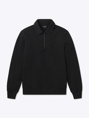 Divine Fleece Q-Zip | Black Classic-fit