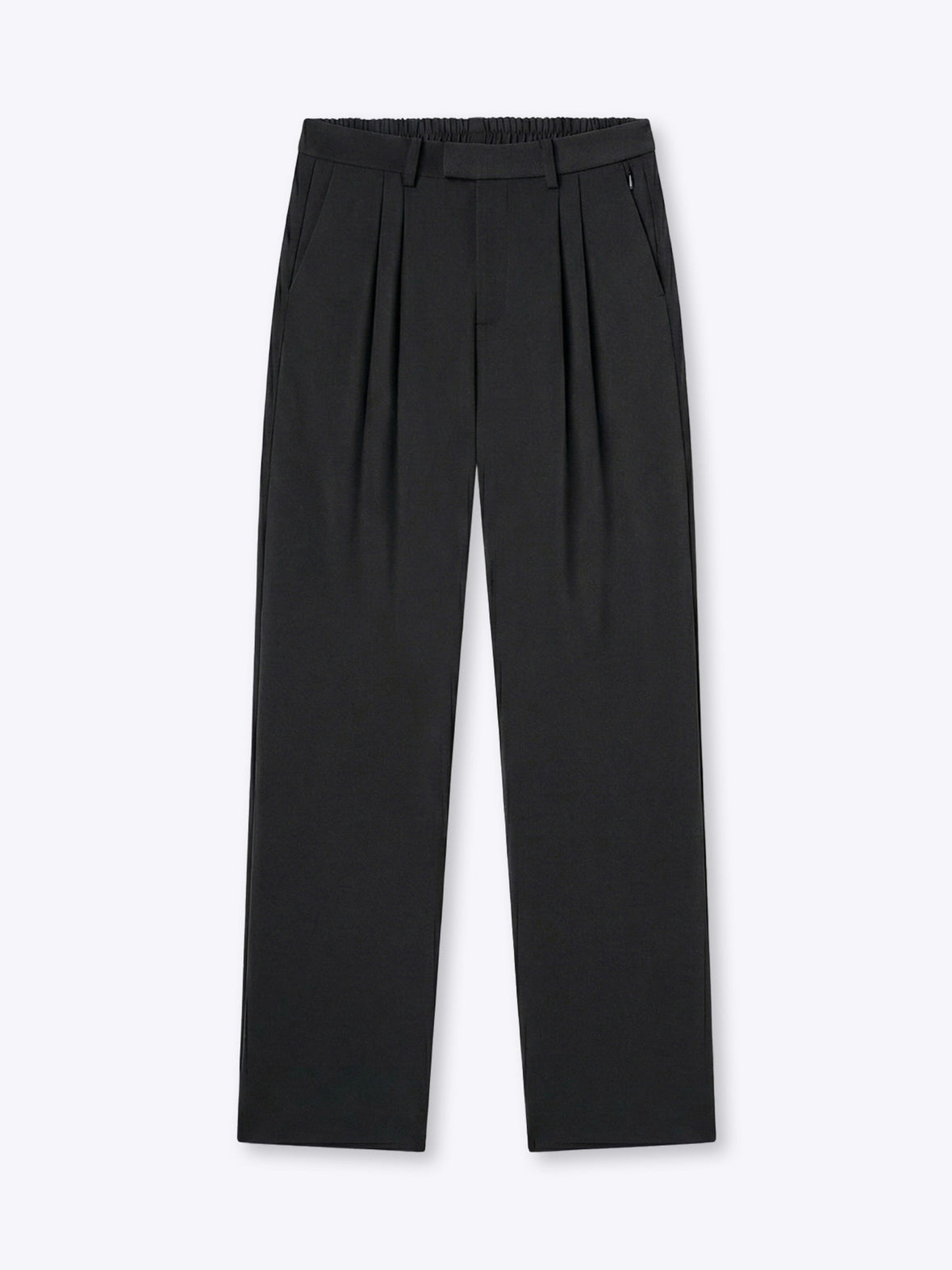Essential Pant | Black Relaxed-fit