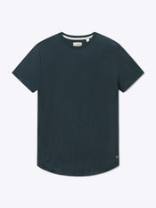 Featherlight Pima Tee | Obsidian Signature-fit