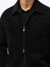 Grand Harrington Jacket | Black Classic-Fit