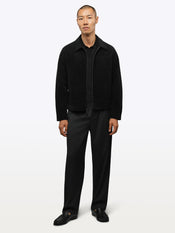 Grand Harrington Jacket | Black Classic-Fit