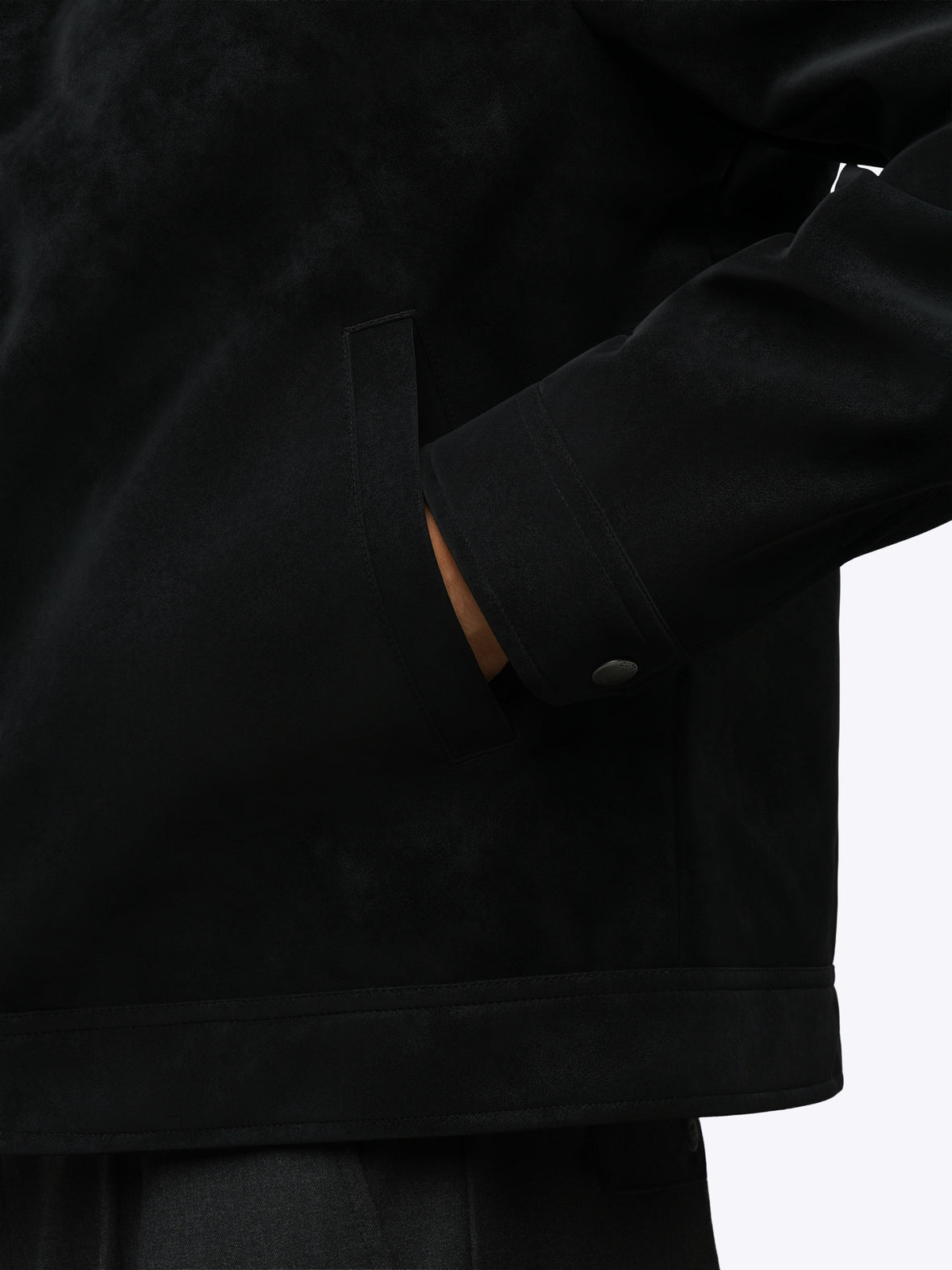 Grand Harrington Jacket | Black Classic-Fit