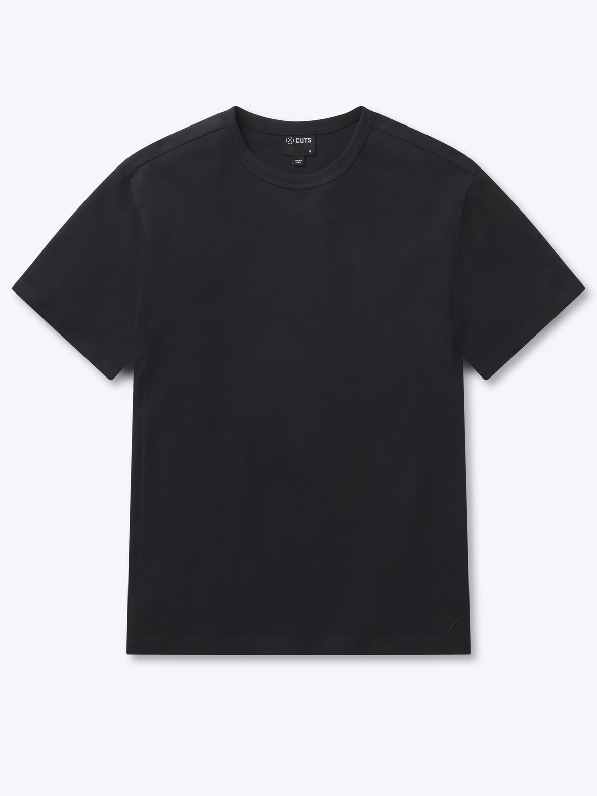 Overtime Oversized Tee | Black Relaxed-Fit