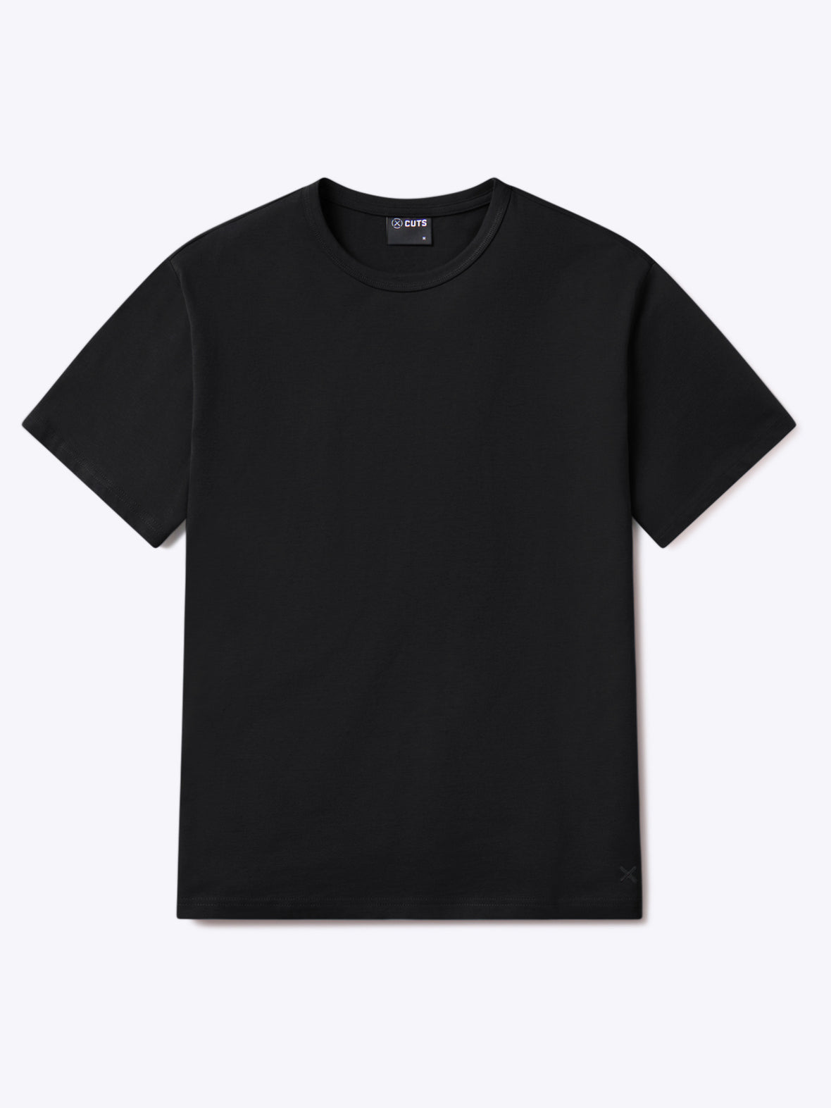 Overtime Oversized Tee | Black Relaxed-Fit