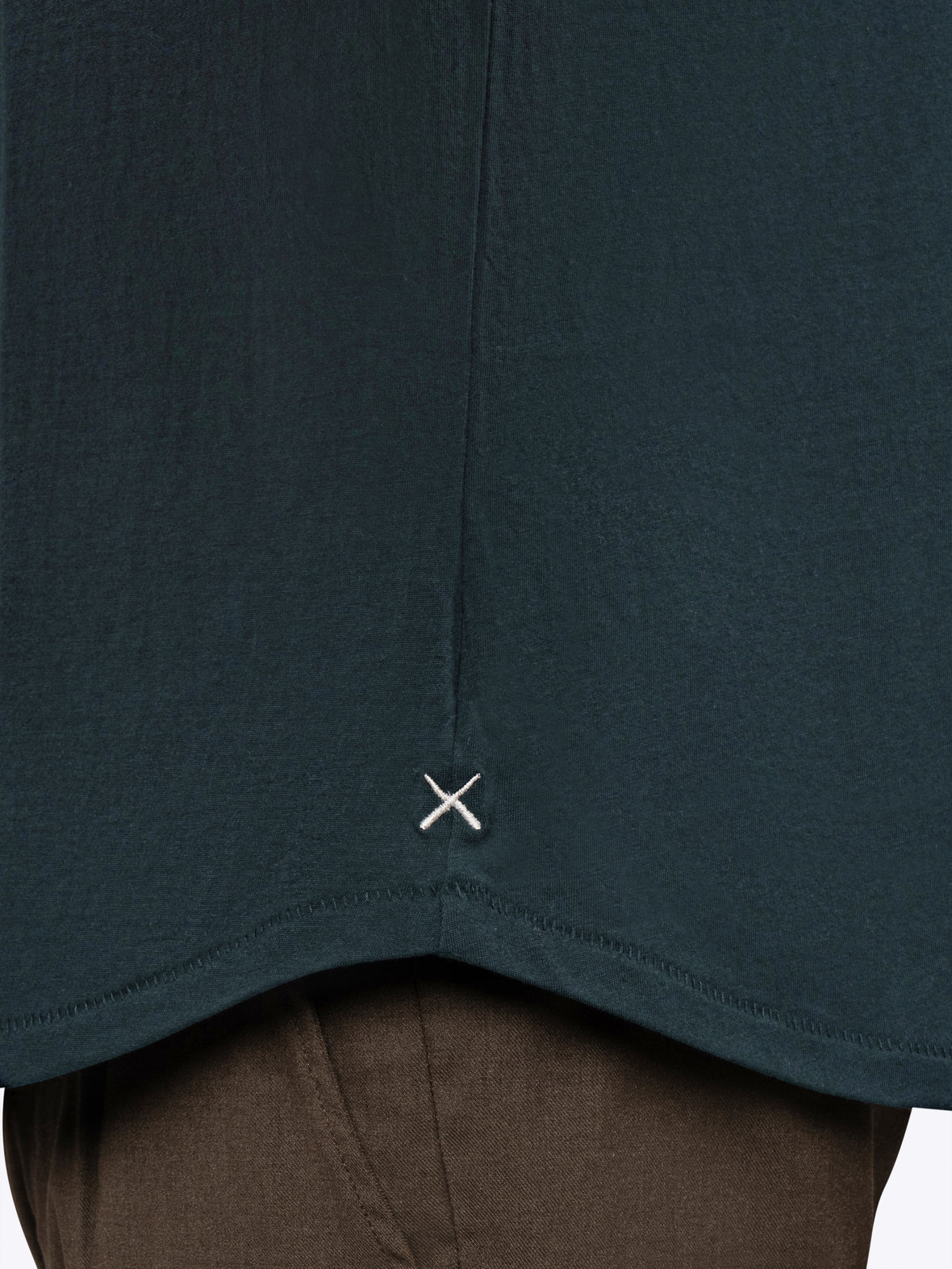 Featherlight Pima Tee | Obsidian Signature-fit