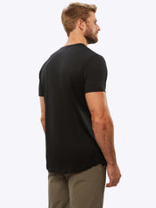 AO Curve-Hem Tee 3-Pack | Black Signature-Fit PYCA Pro®