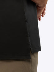 COZ Pima Polo | Black Signature-Fit