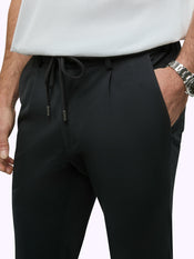 SoHo Trouser | Black Classic-fit