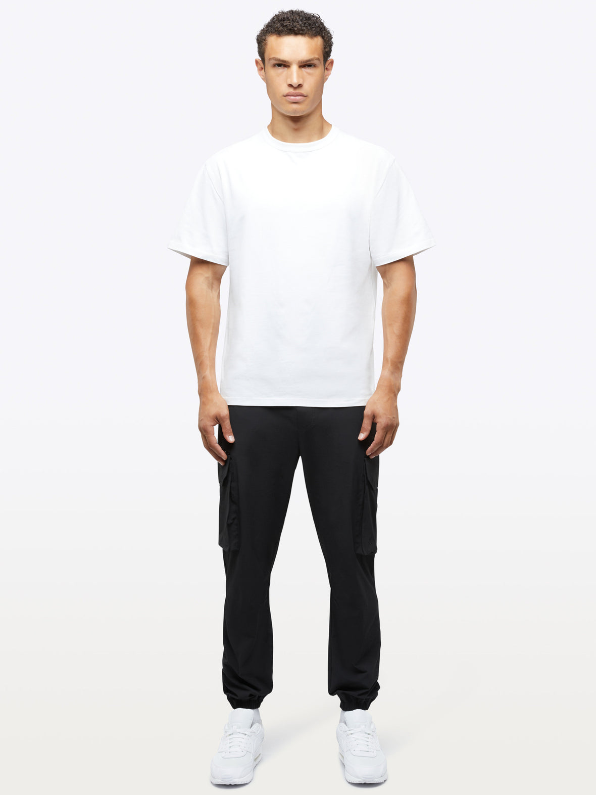 Traverse Tech Cargo Jogger | Black Modern-Slim